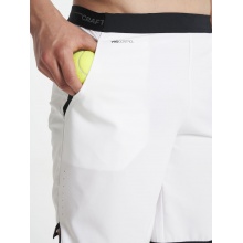 Craft Sporthose Pro Control Impact mit Innenslip kurz weiss Herren